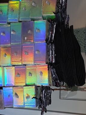 Holographic Rainbow Boxes with Accessory Set For Sunglasses